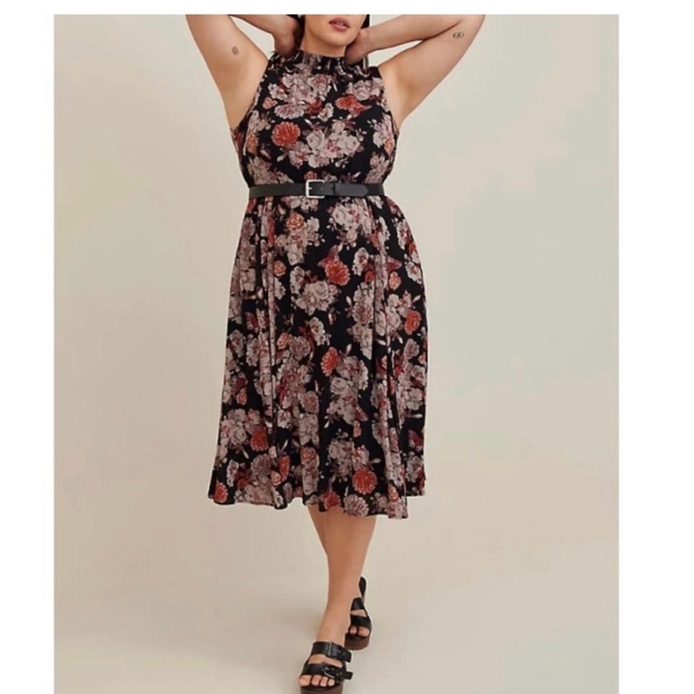 Torrid Halter Midi Dress